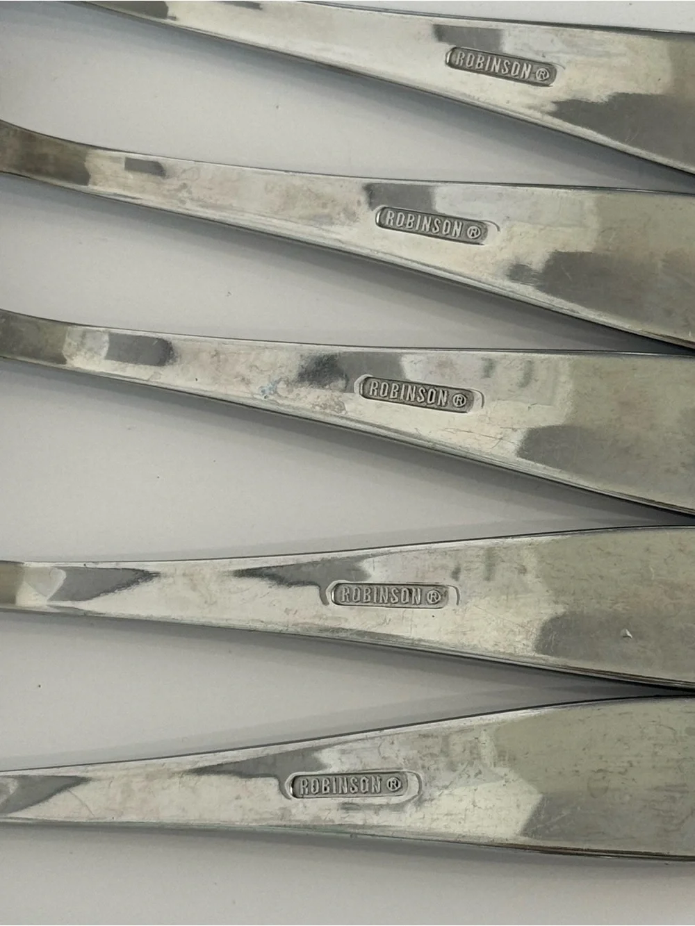 Set Of 5 Dinner Forks Robinson Eastford Stainless Steel Flatware 8